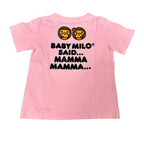 Kids BAPE Baby Milo Pink Tee