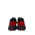 Patent leather and technical fabric Prada America's Cup sneakers (NO BOX)