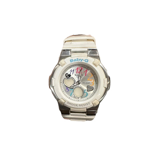 G Shock White/Silver