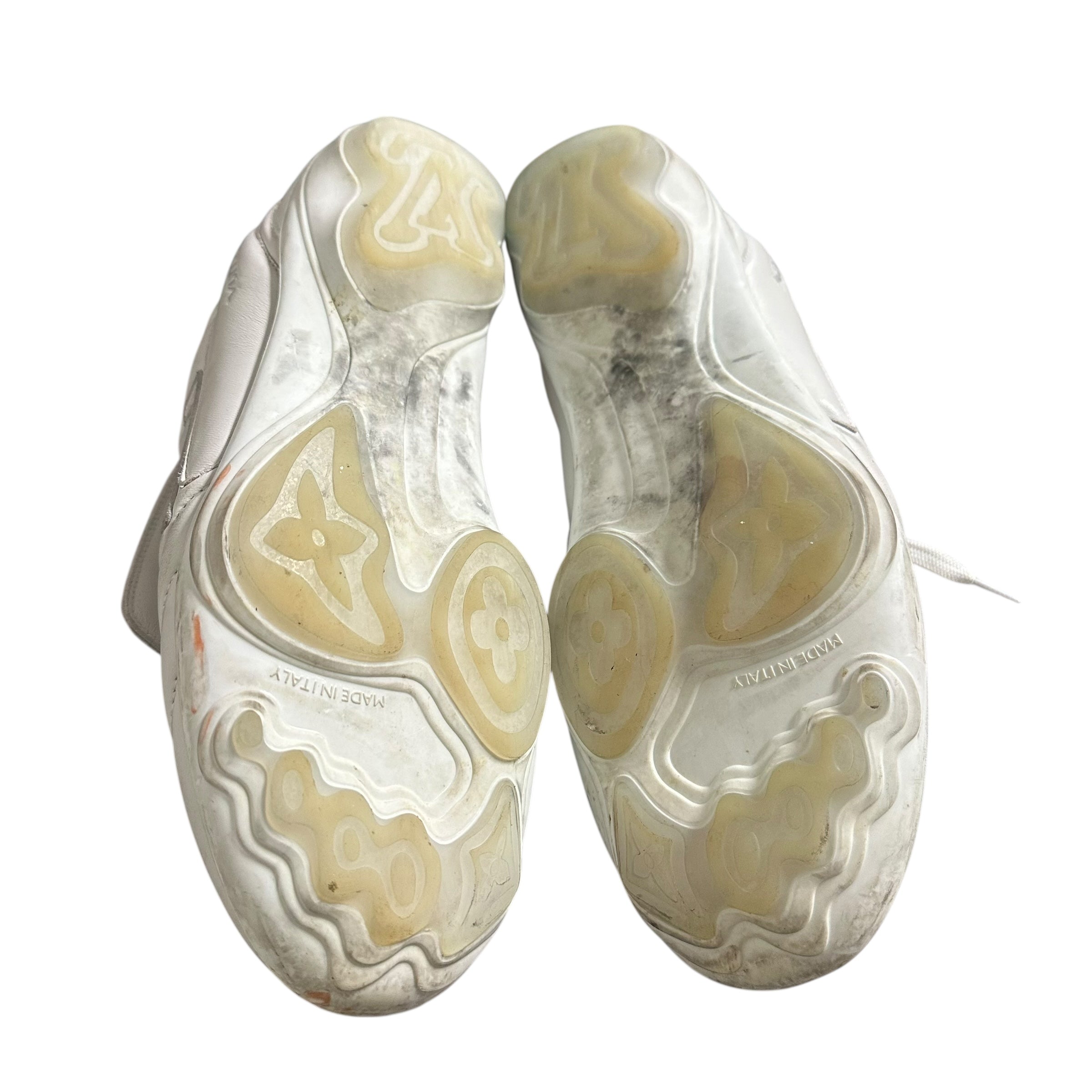 LV Lovers United White Soccer Sneaker
