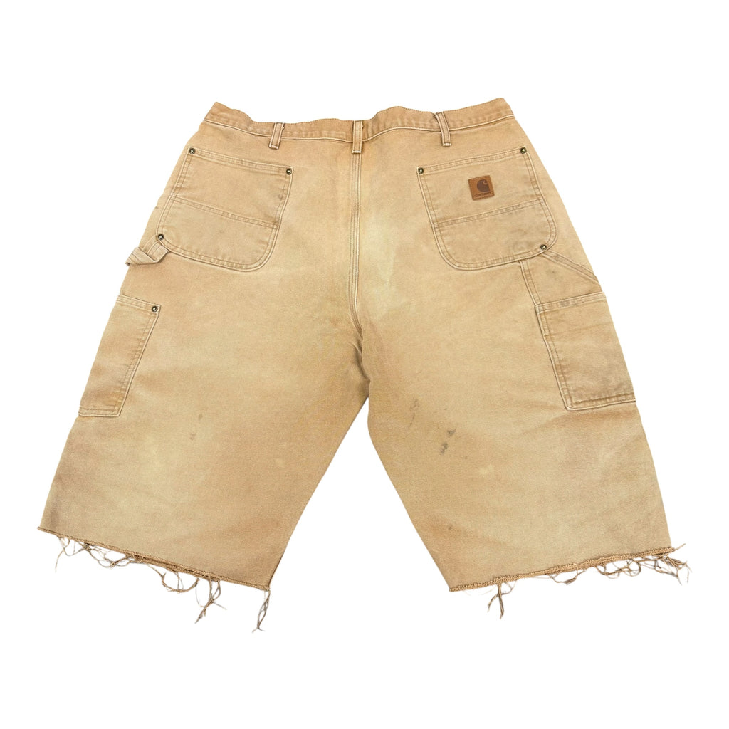 Vintage Carhartt Khaki Double Knee Shorts(40)