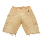 Vintage Carhartt Khaki Double Knee Shorts(40)