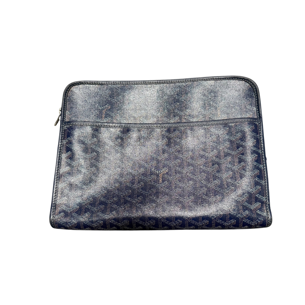 Goyard Jouvence Toiletry Pouch PM Navy