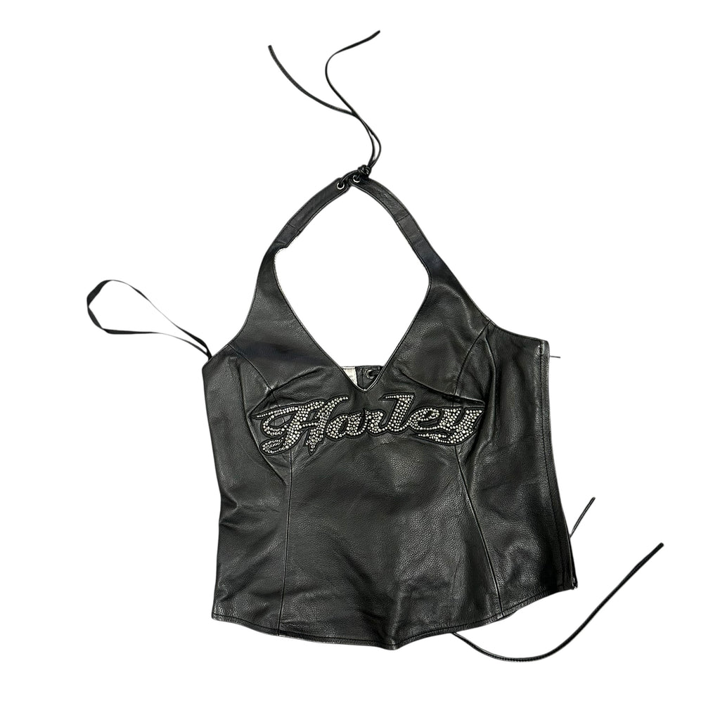 Harley Leather Top