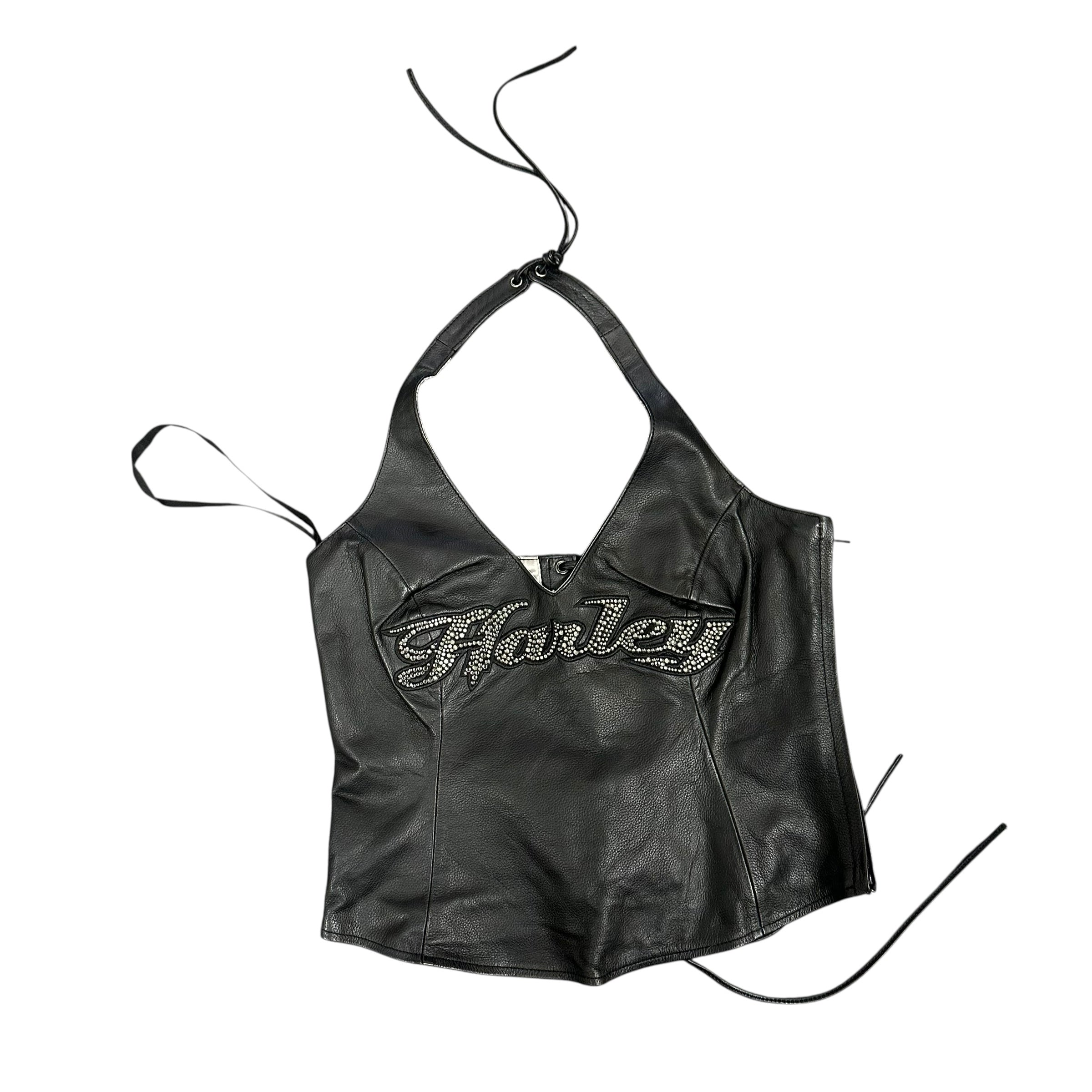 Harley Leather Top