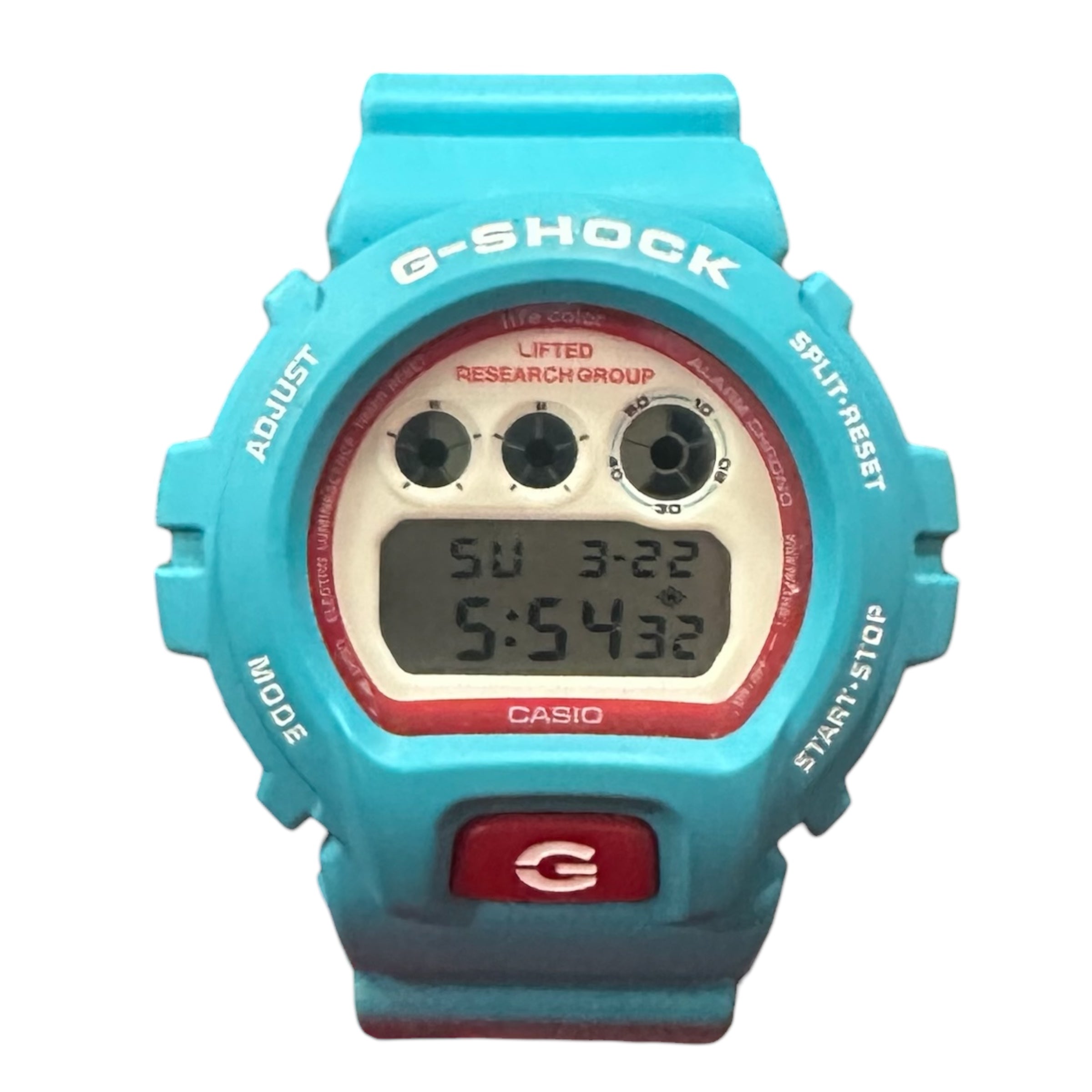 G Shock LRG Blue/Red Watch