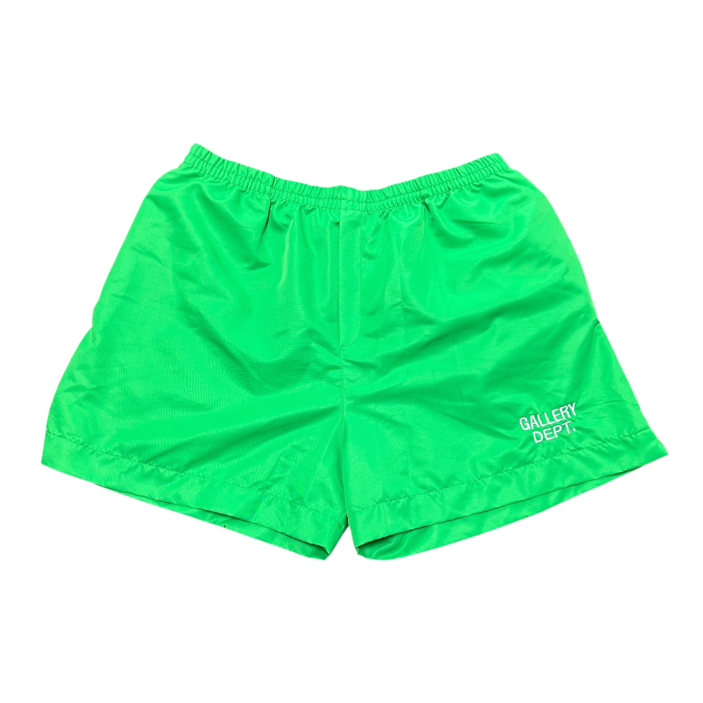 Gallery Dept Shorts Lime Green
