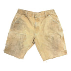 Vintage Carhartt Khaki Double Knee Shorts(36)