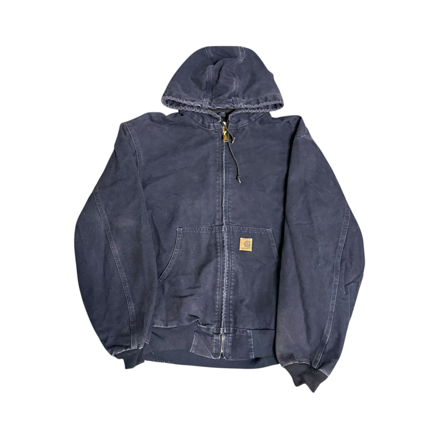 Navy Hooded Carhartt Jacket