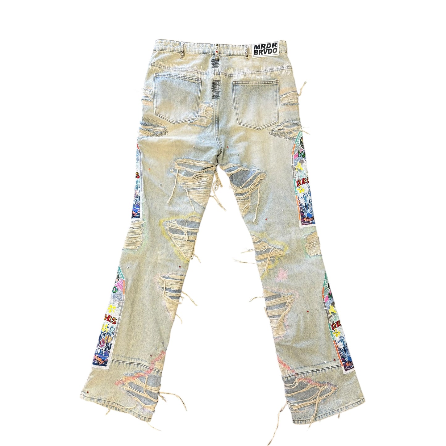 Who Decides War Studded Jeans