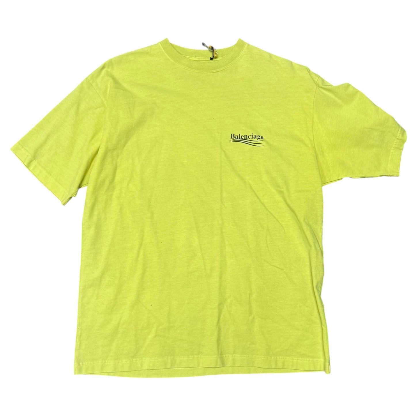 Balenciaga Campaign Lime Tee