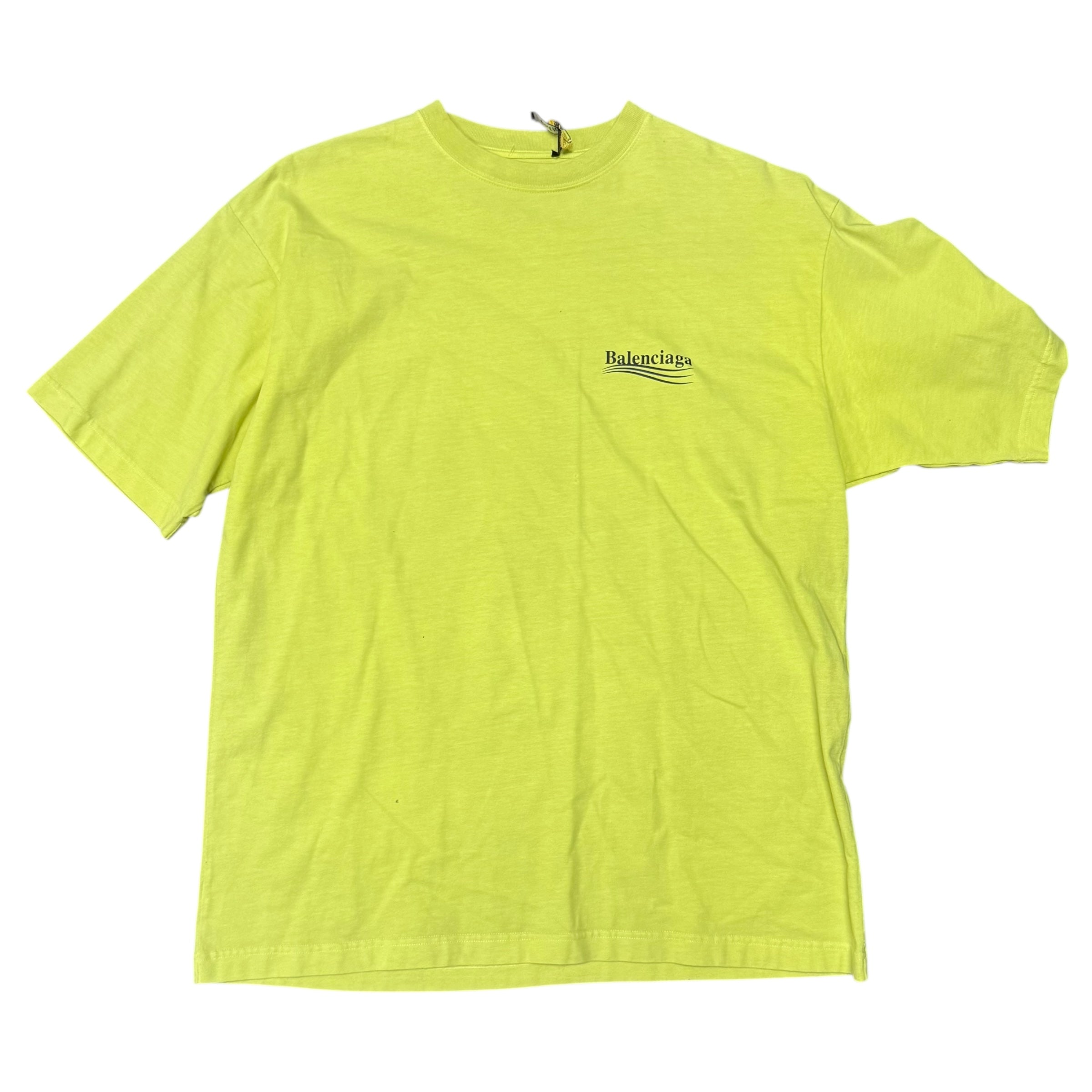 Balenciaga Campaign Lime Tee