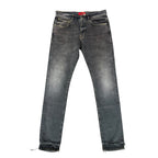 424 Black Distressed Skinny Jeans