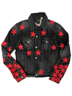 AMIRI CHEMIST DENIM JACKET BLACK (VMGUDQ)