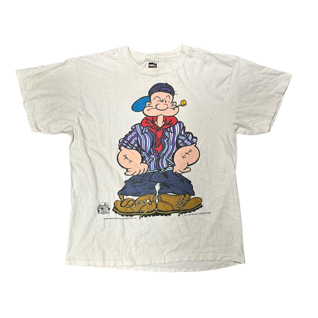 '93 Popeyes White Tee