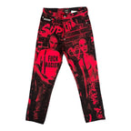 Supreme Jean Paul Gaultier “Fuck Racism” Jeans Red