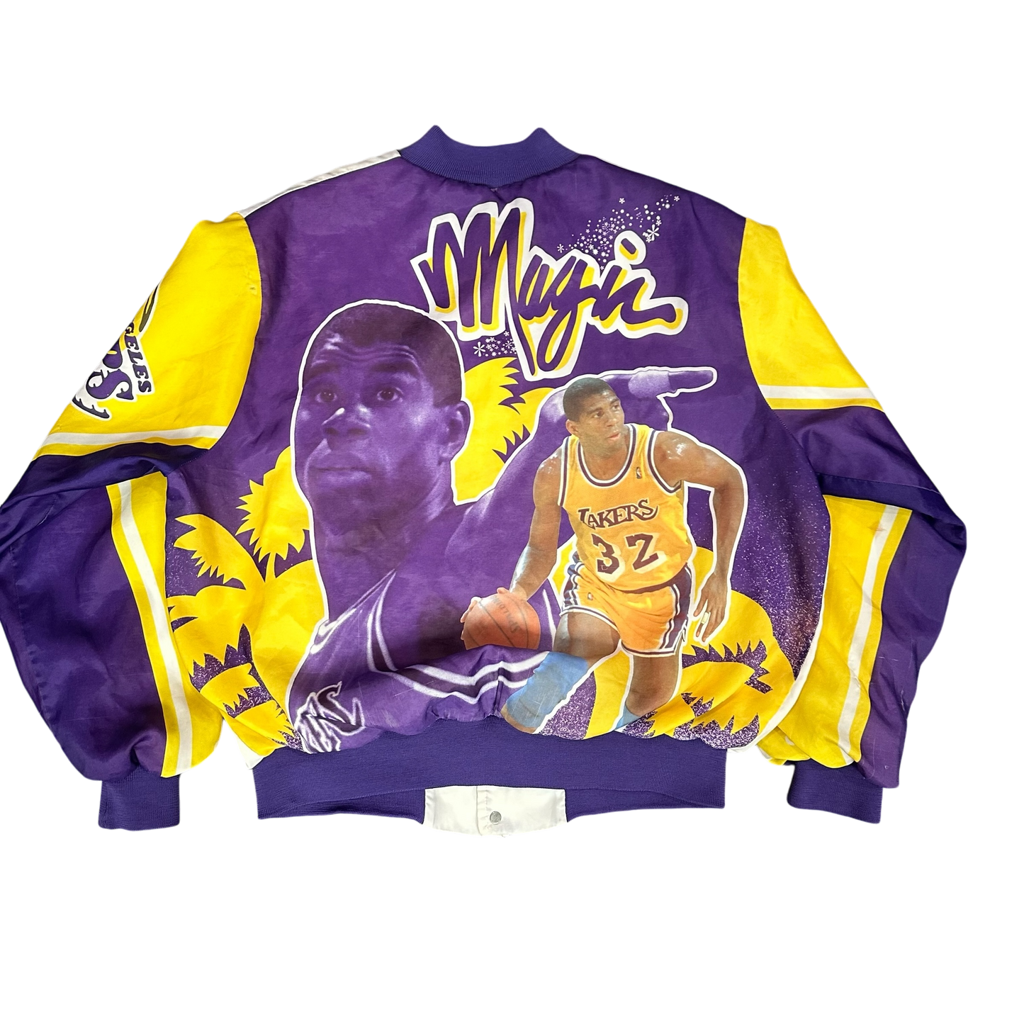 Vintage Magic Johnson Chalk Line Jacket