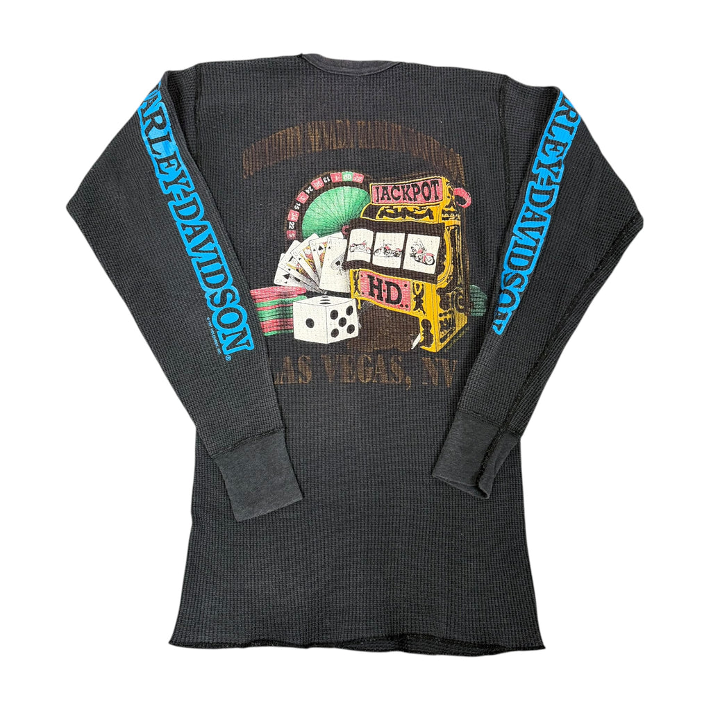 Harley Davidson Black Thermal Longsleeve Shirt