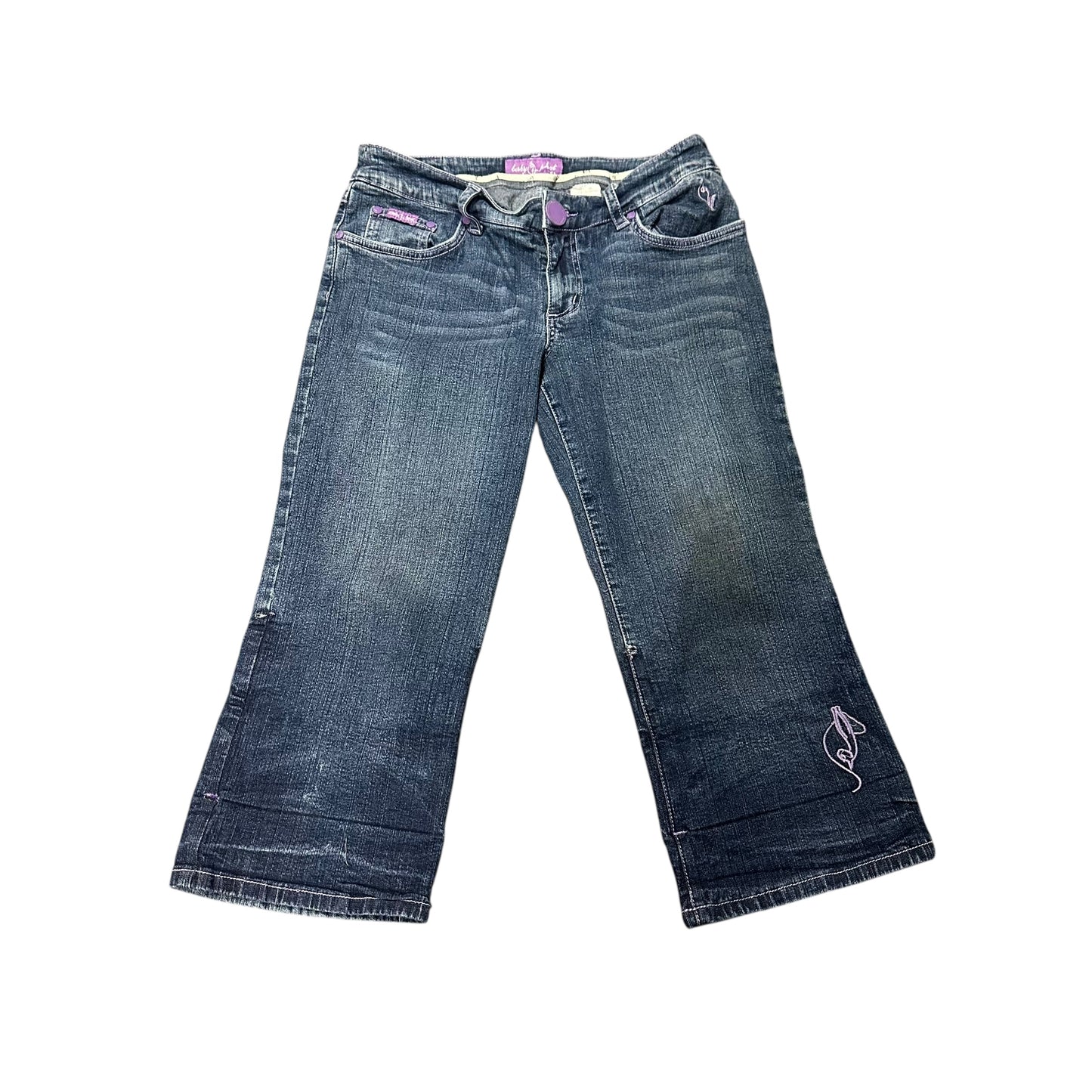 Baby Phat Denim Capri Set