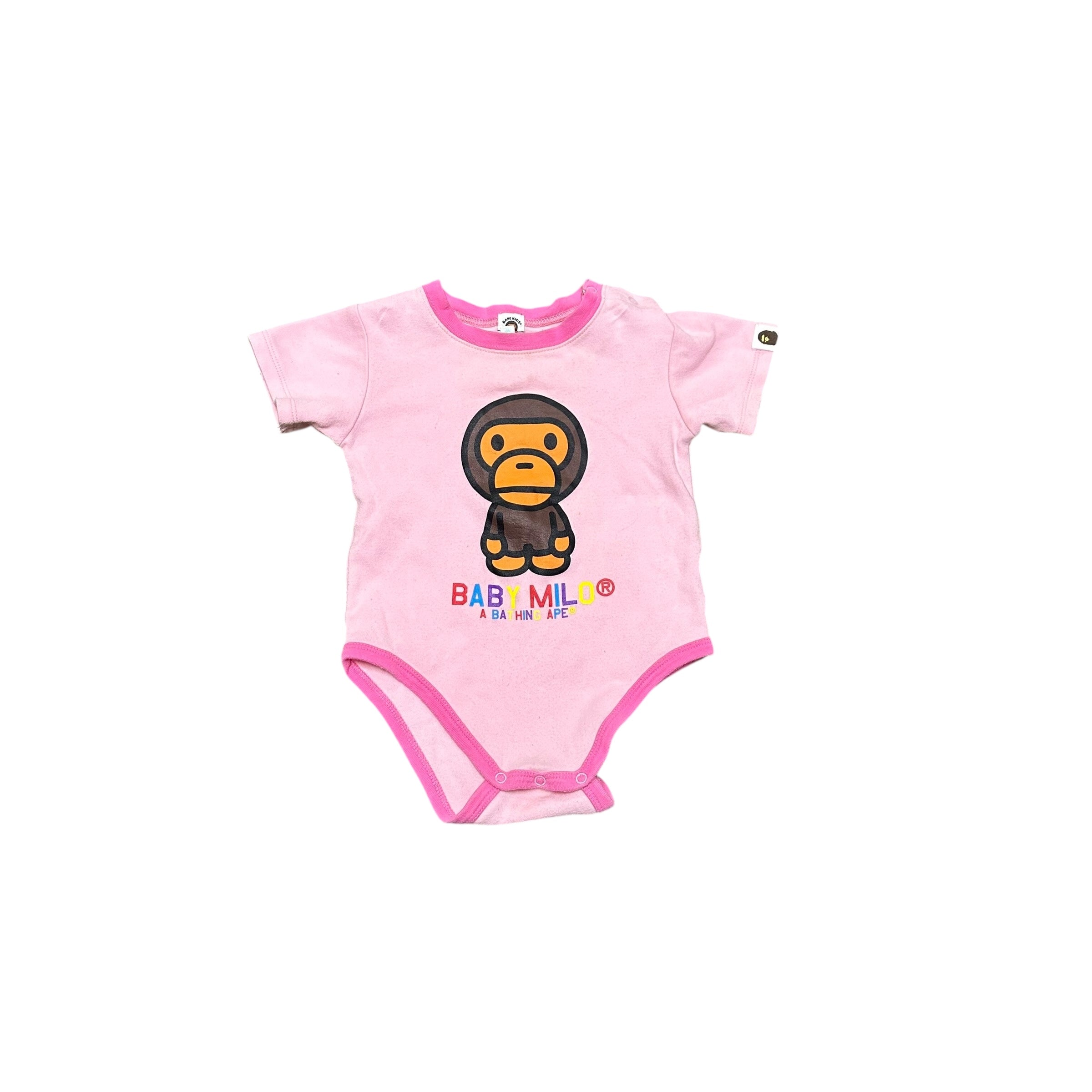 Pink Bape Onesie