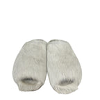 Rick Owen Fur Slides “White” (No Box)