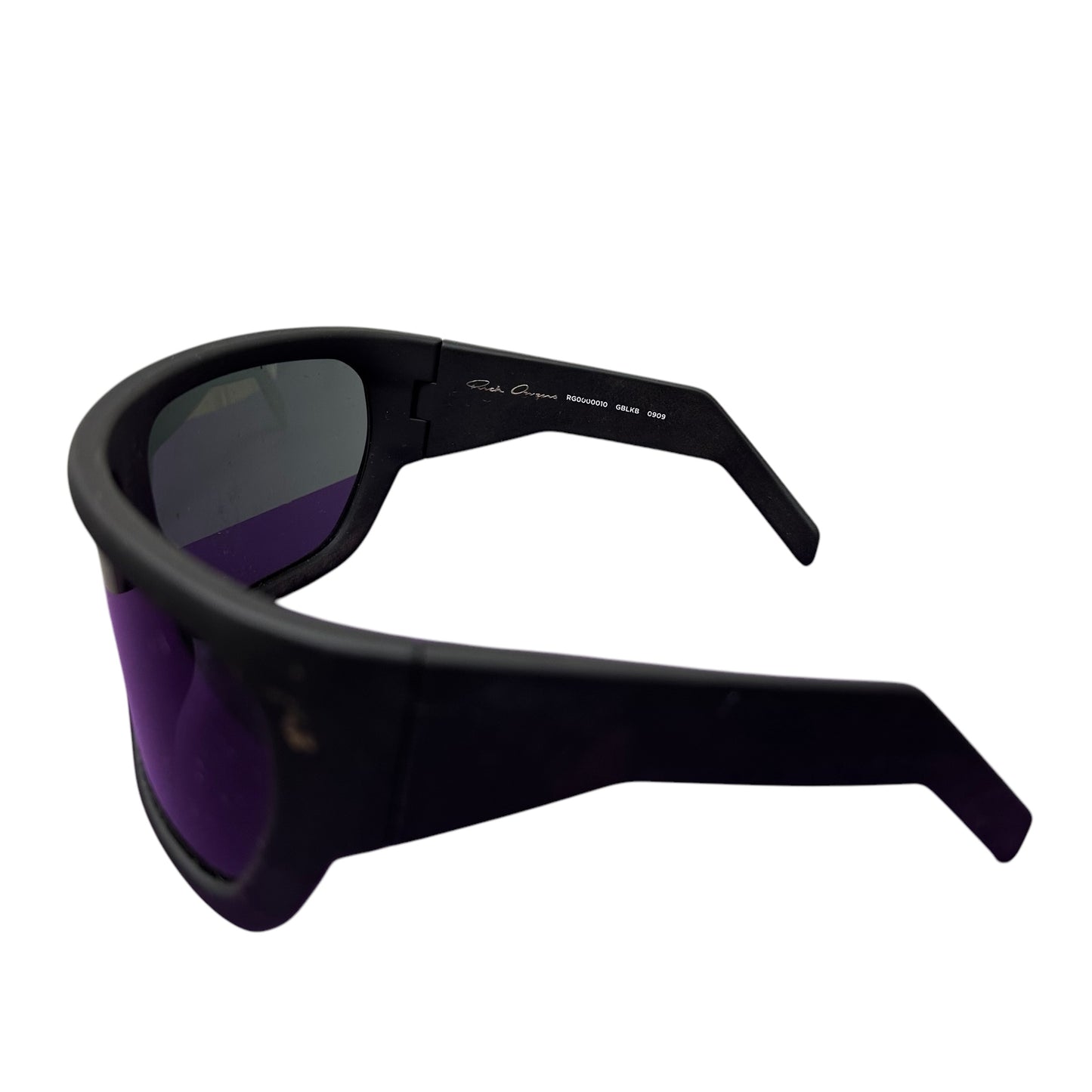 Rick Owens Davis Black Sunglasses