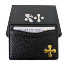 NEW Plus One Leather Card Wallet