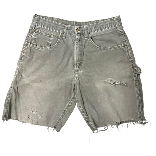 Vintage Carhartt Faded Green Shorts