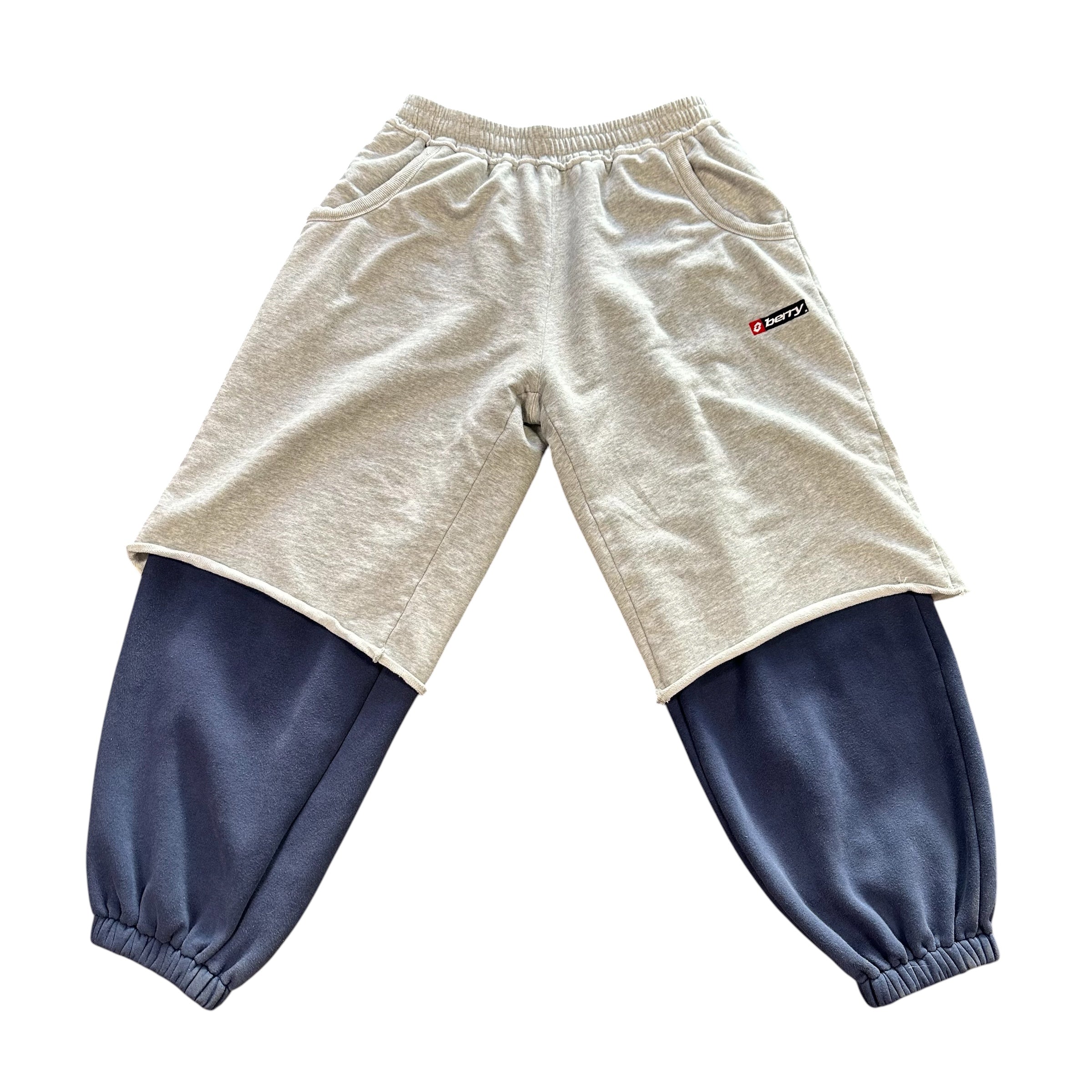GV Gallery Grey/Navy Hybrid Sweatpants