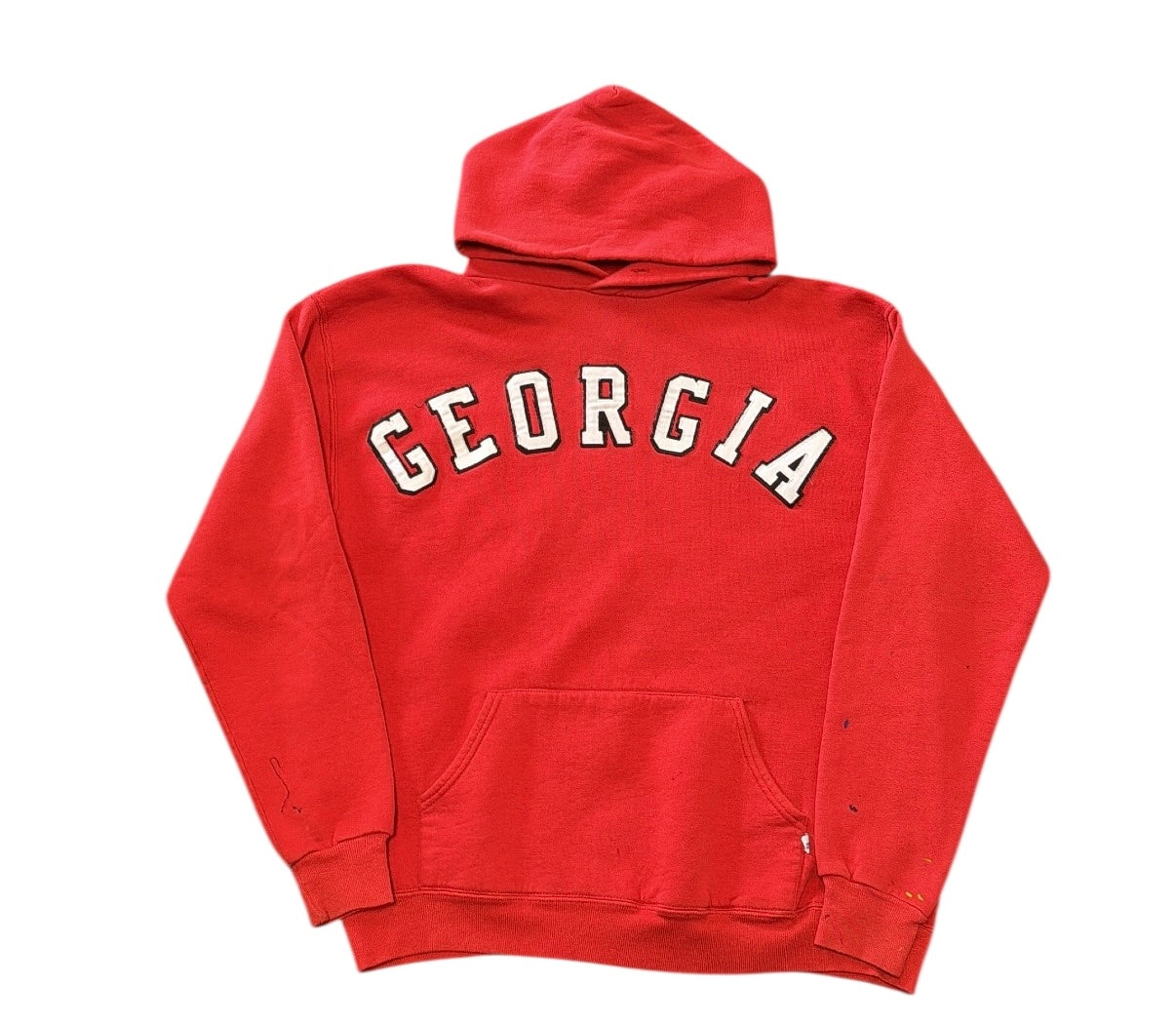 Red Russell Georgia Bull Dogs Hoodie