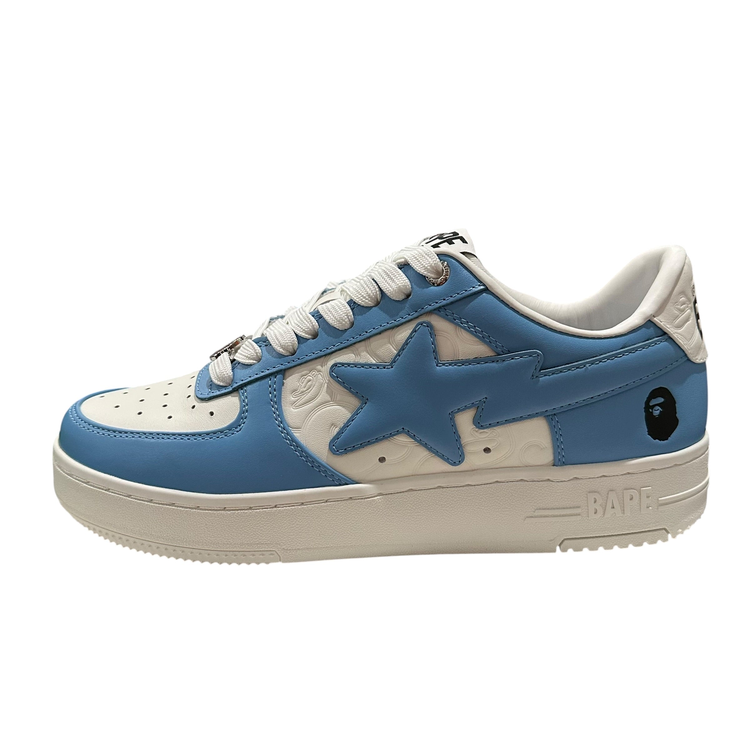 NEW Bape Sta Blue/White Sneakers