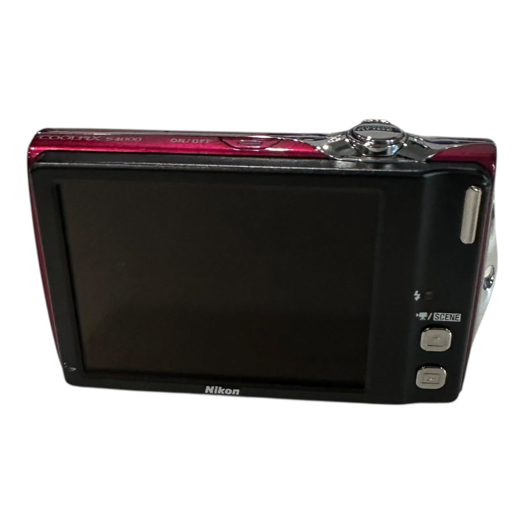 Nikon Coolpix S4000 Camera Pink