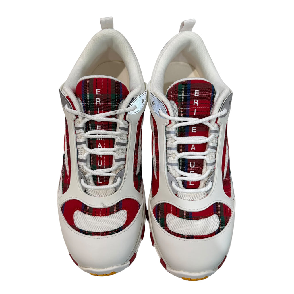 NEW EE x Sicko White/Red Hiking Sneakers