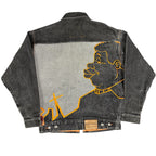 Platinum Fubu Grey Denim Jacket