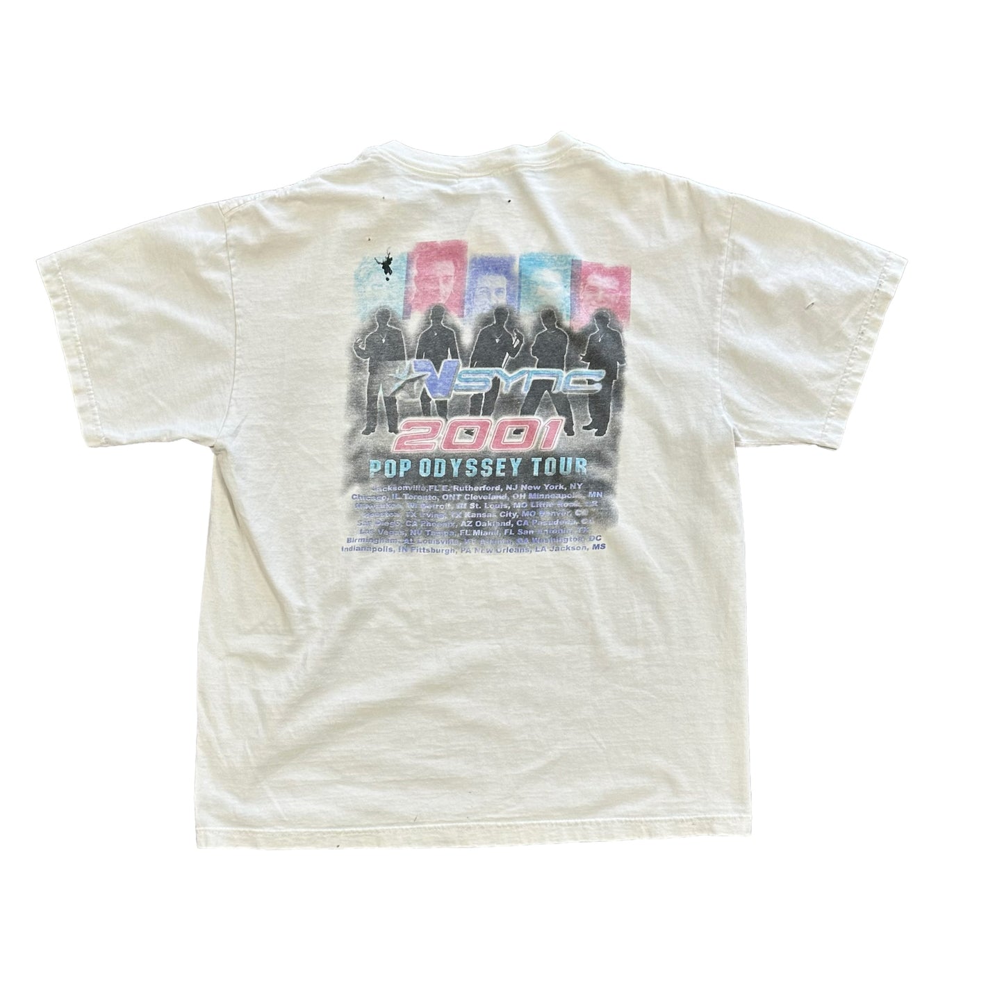 ‘01 NSYNC Pop Odyssey Tour Tee