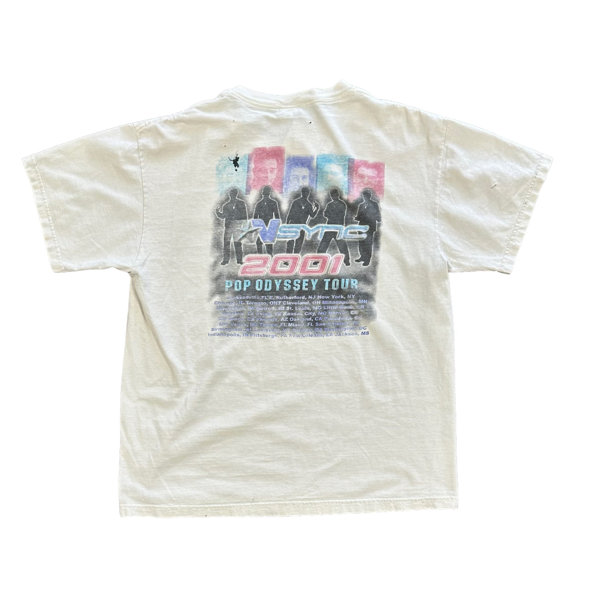 ‘01 NSYNC Pop Odyssey Tour Tee
