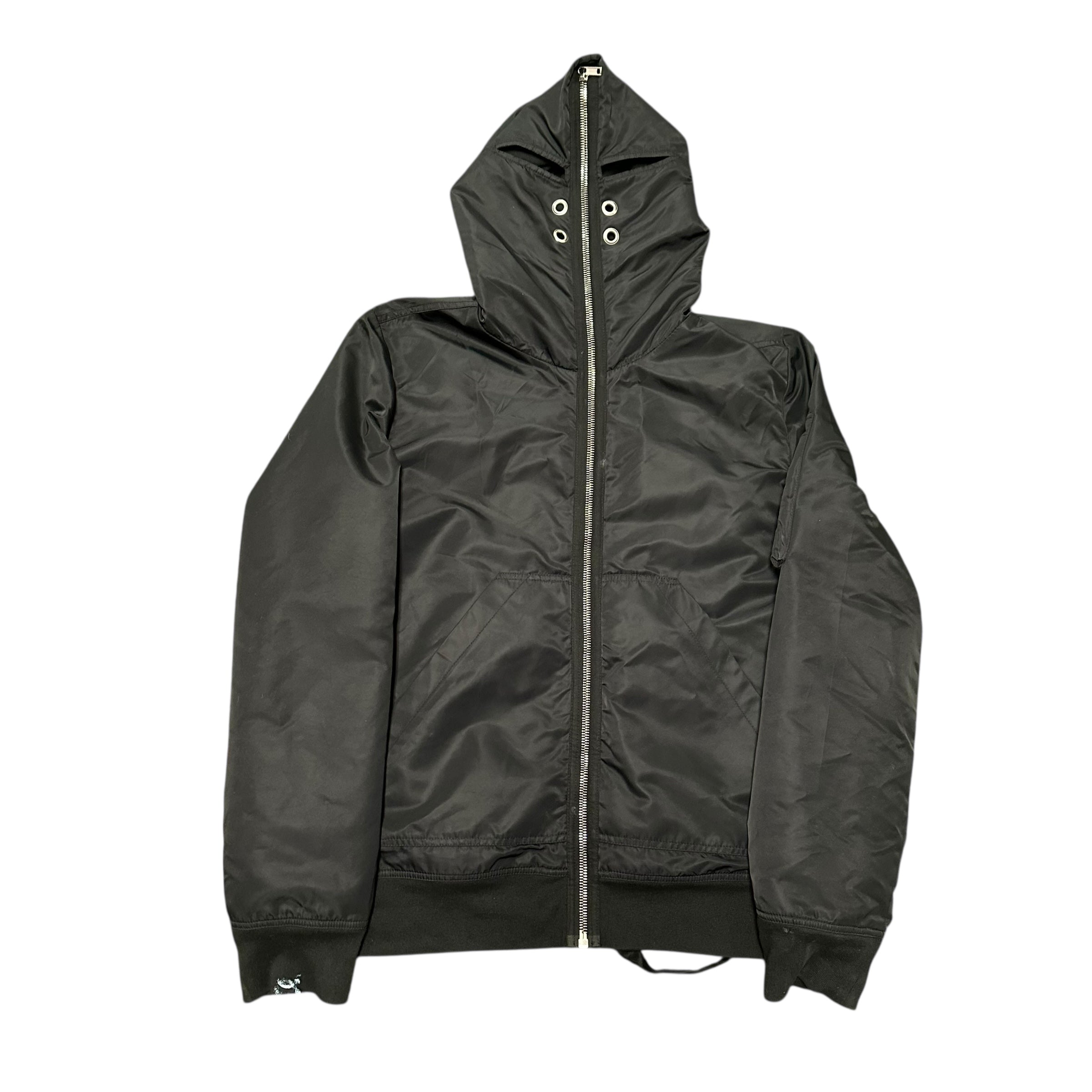 Rick Owens black Gimp Bomber jacket