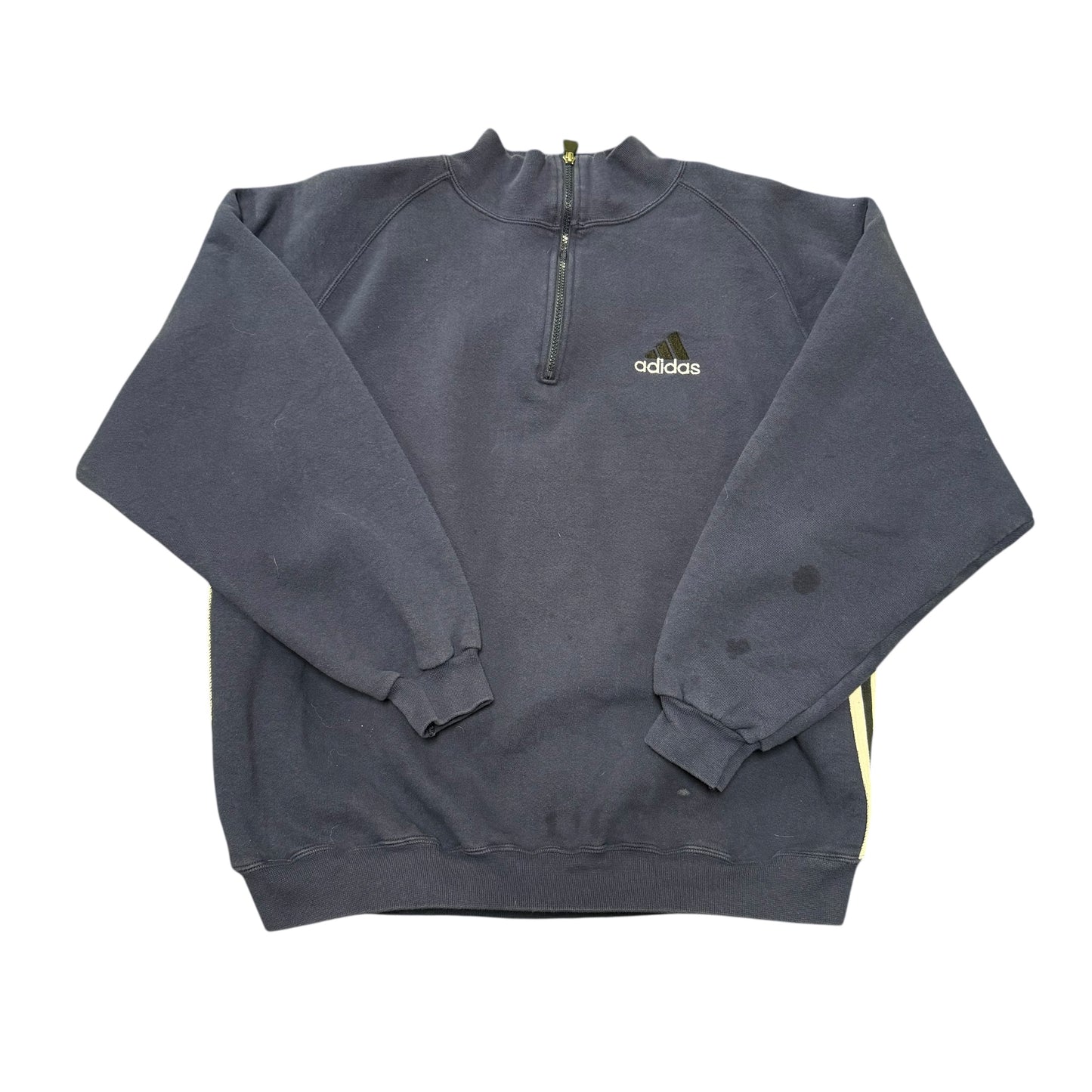 Vintage Adidas Blue Quarter Zip Jacket