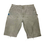 Green Carhartt Double Knee Shorts(40)
