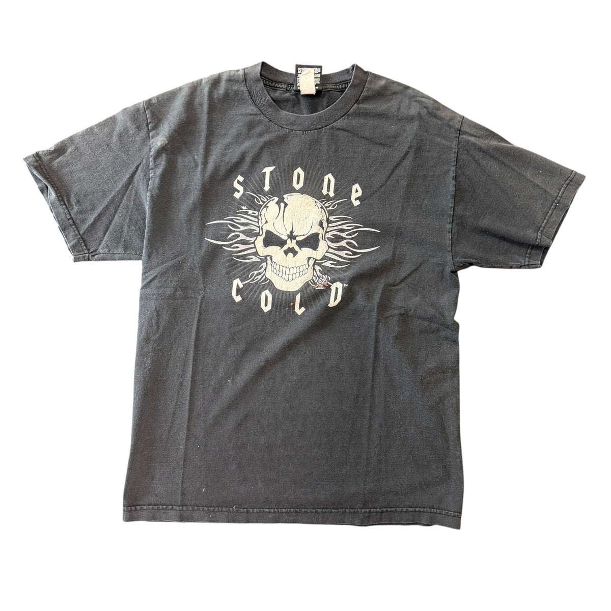 Vintage Black Faded Stone Cold Shirt