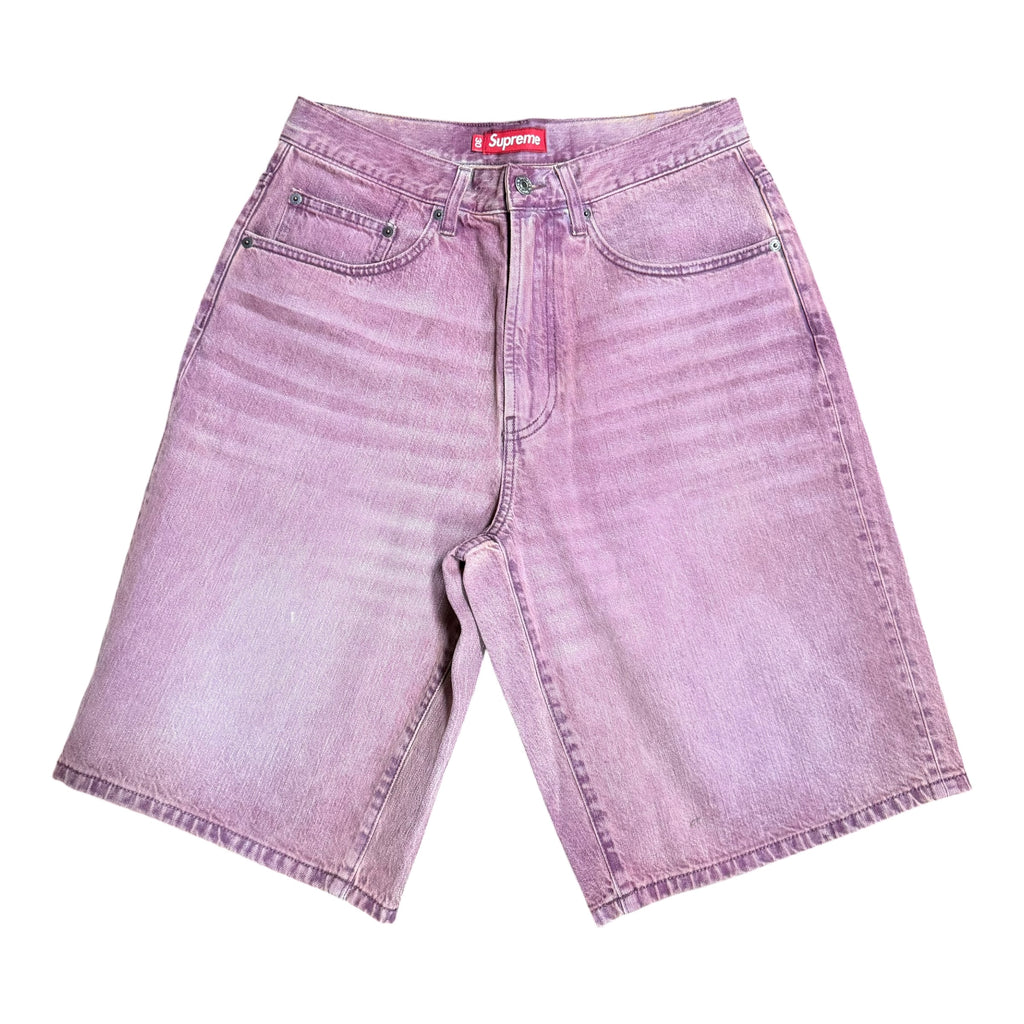 Brand New Supreme Pink Denim Shorts