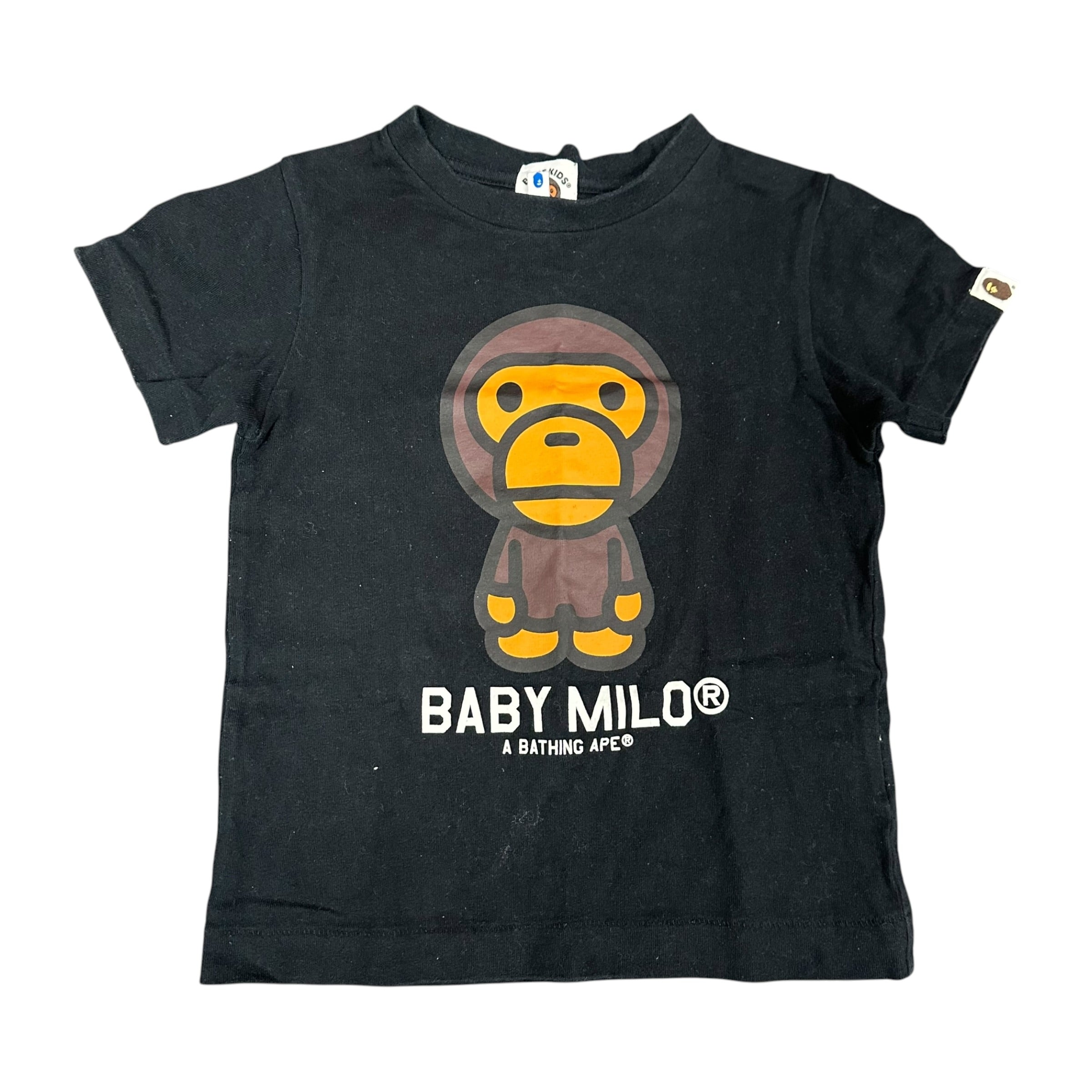 A Bathing Ape kids Baby Milo T Shirt Black