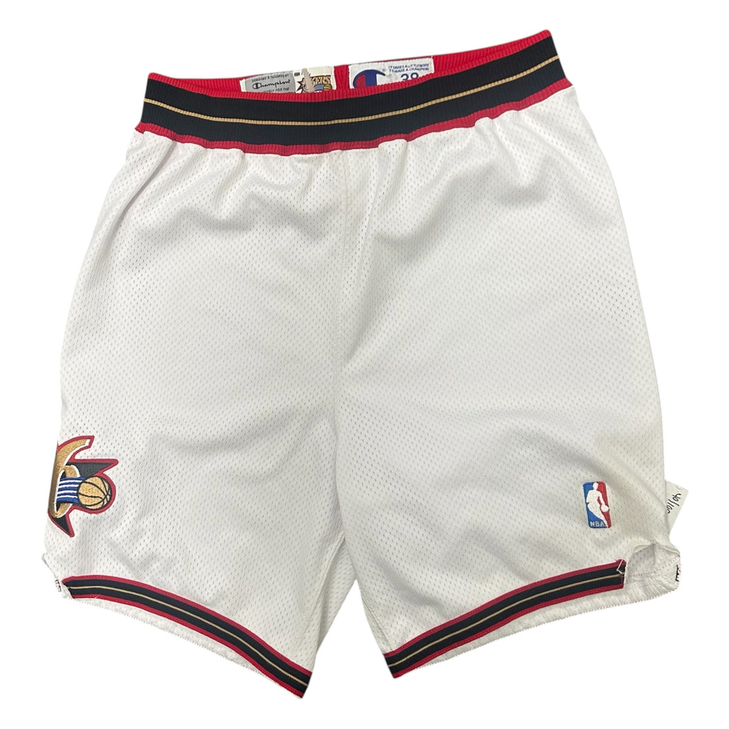 Vintage 76ers Basketball Shorts 'White'