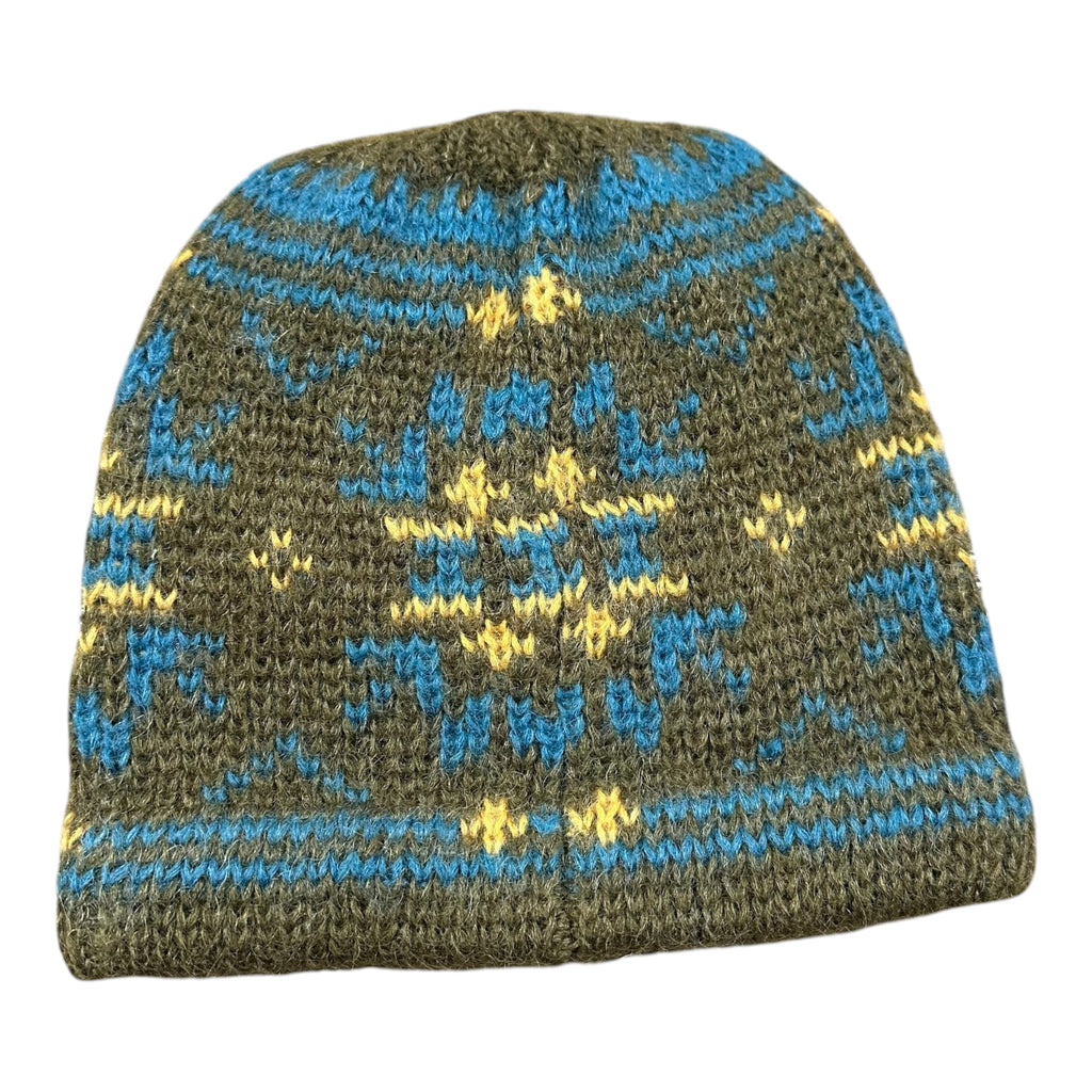 BRAND NEW Supreme Studded Fair Isle Beanie “Olive Green”