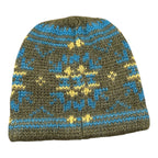 BRAND NEW Supreme Studded Fair Isle Beanie “Olive Green”