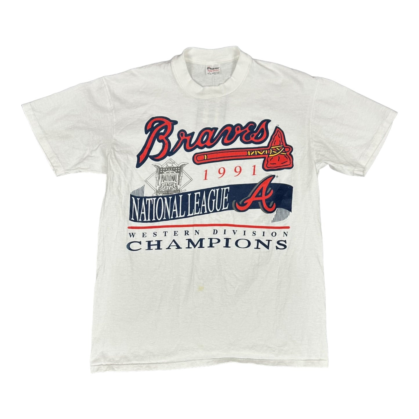 '91 Braves West Division Champs Tee