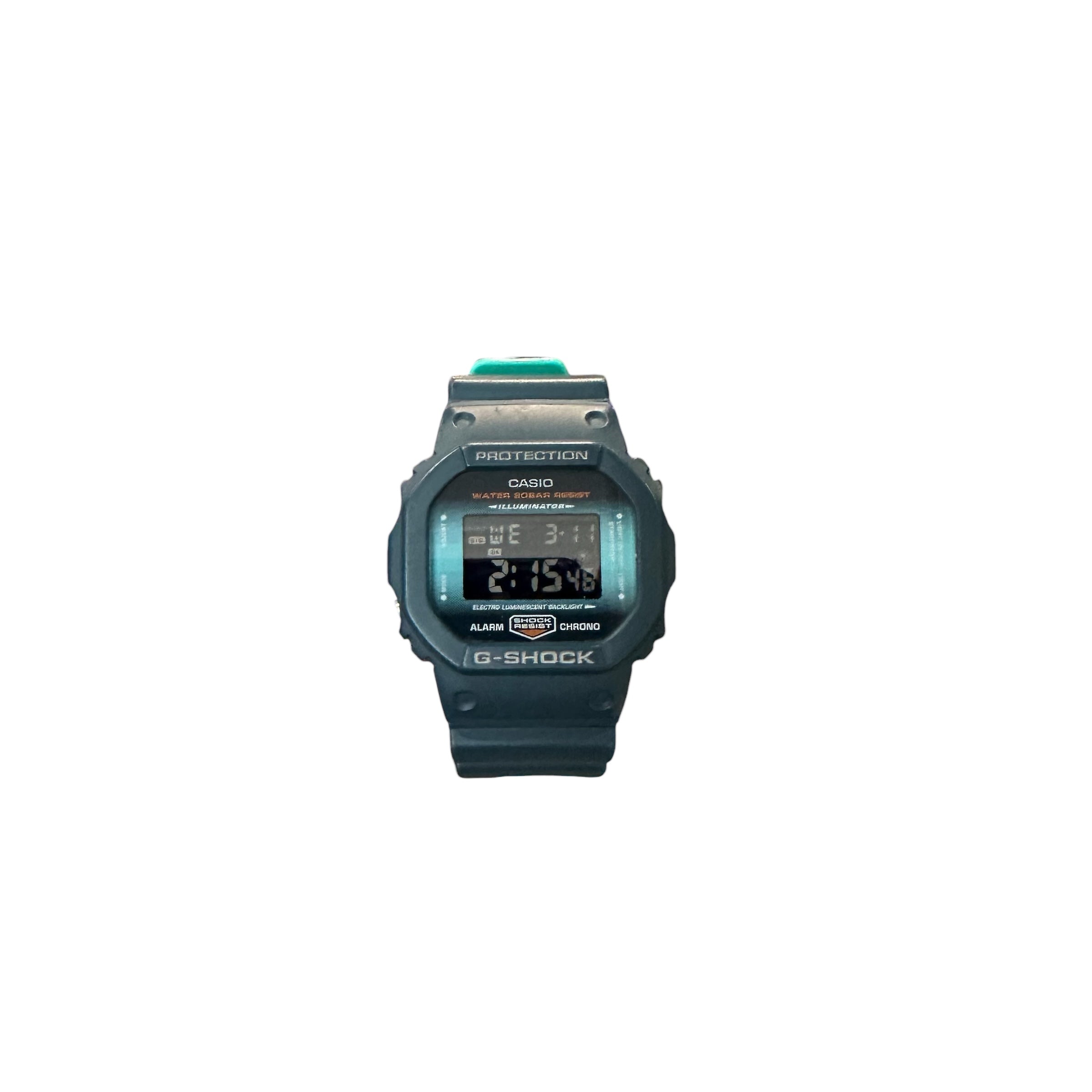 G Shock Navy Blue/Teal Watch