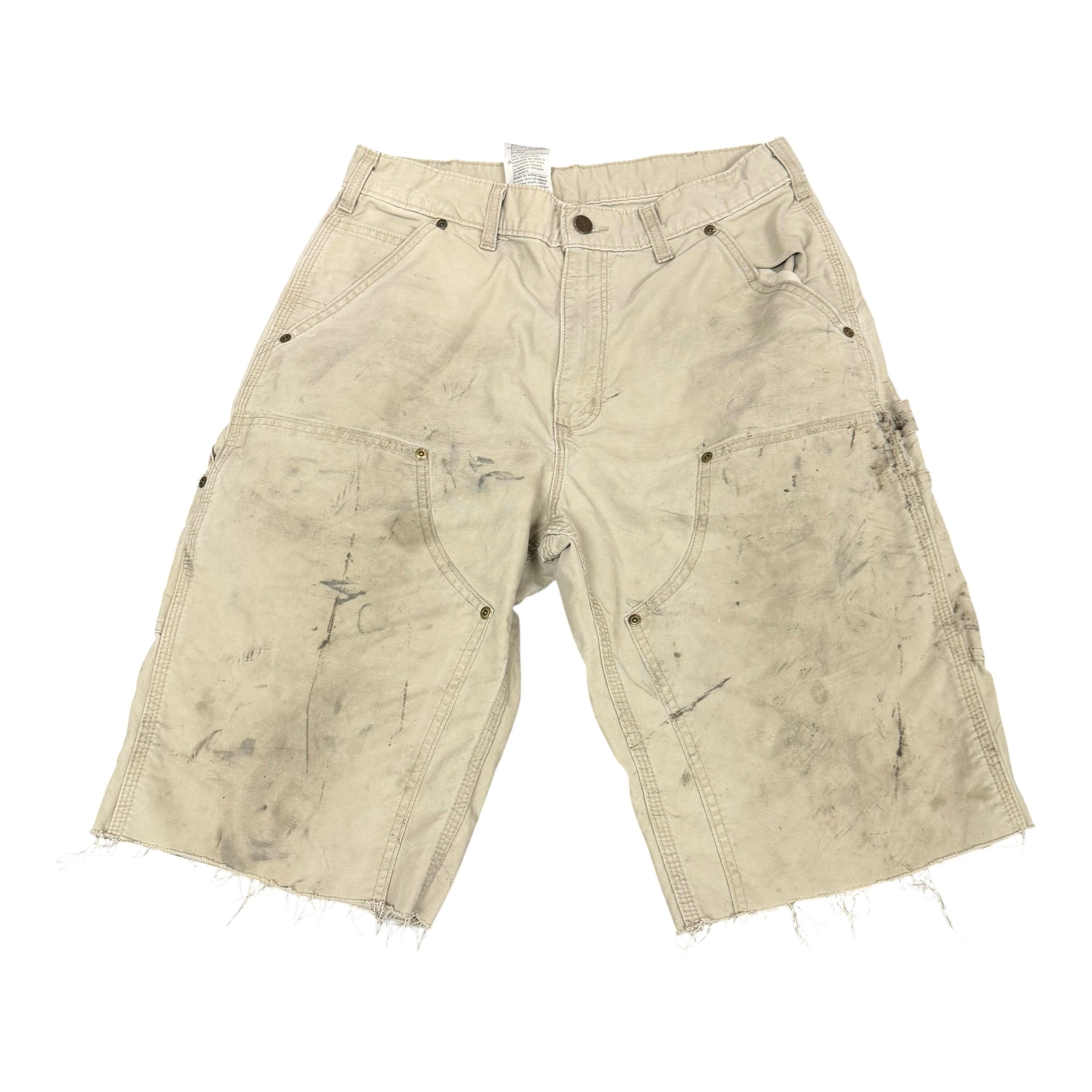 Vintage Carhartt Canvas Double Knee Shorts(32)Thinner Material