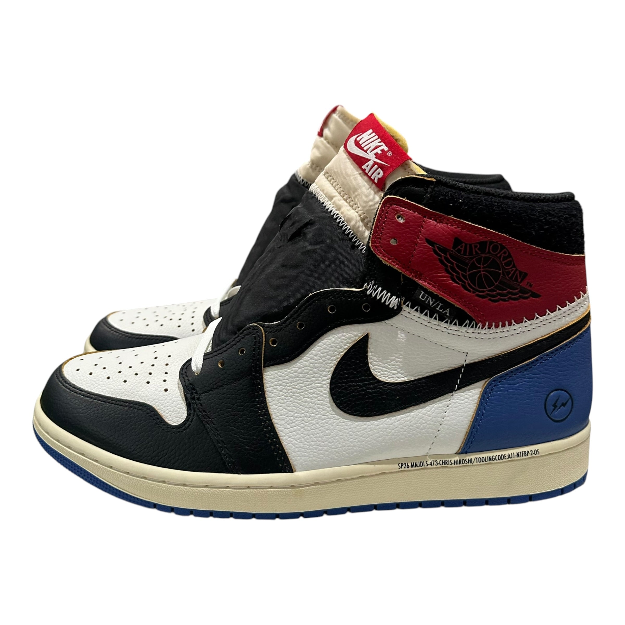 NEW Fragment x Union x Air Jordan 1 Varsity Red