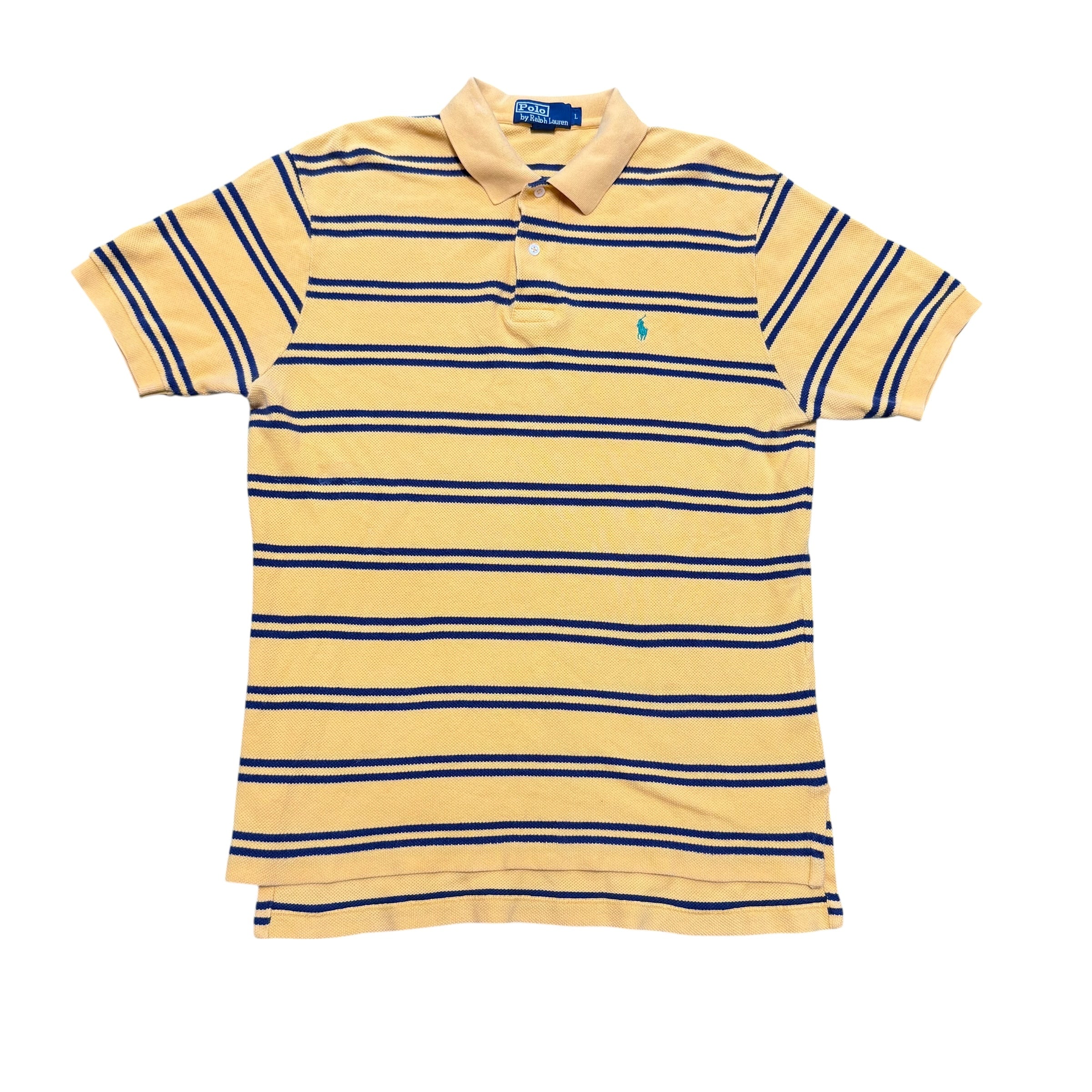 Ralph Lauren Yellow/Blue Stripe Shirt